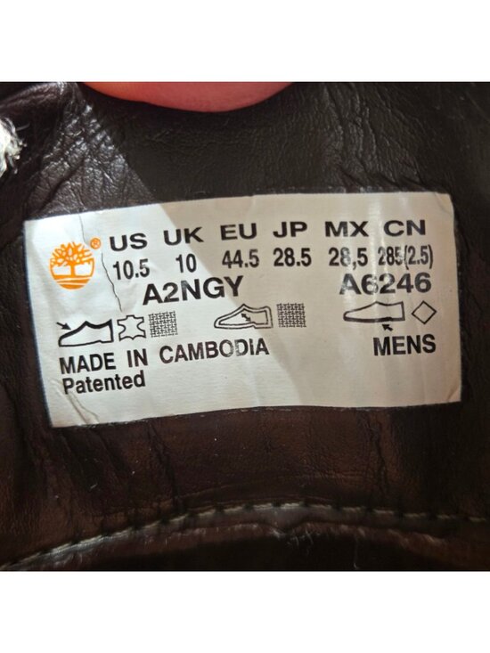 Timberland Larchmont Chelsea Boots Brown Leather Quality Size 10.5